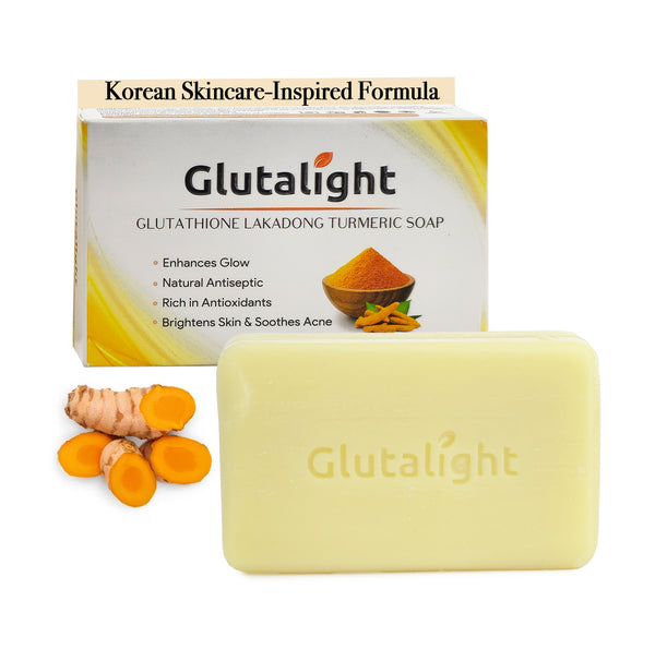 Buy Combo: Glutathione Lakadong Turmeric Soap for Face & Body – GB Glutalight