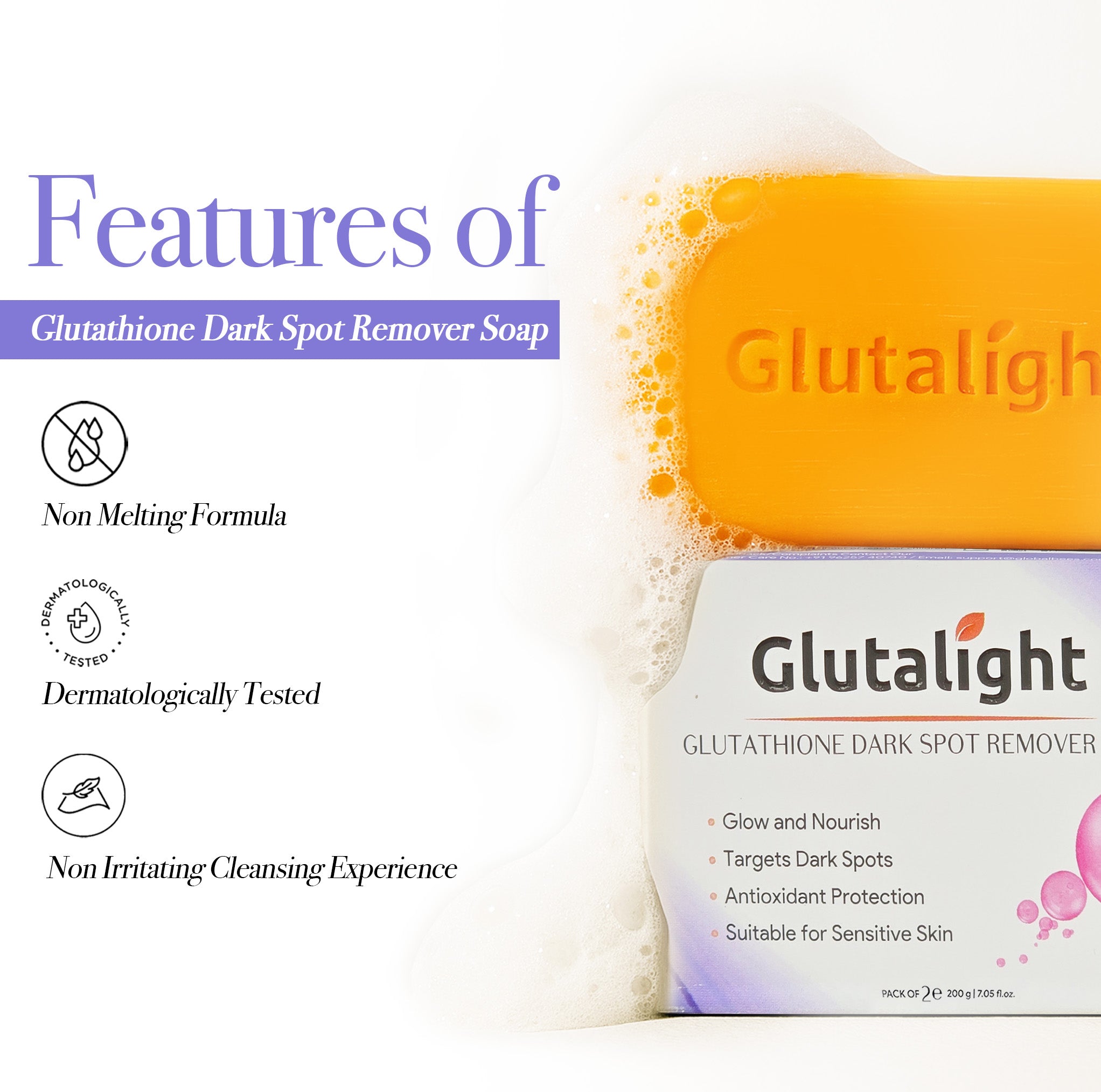 Buy Combo: Glutalight Dark Spot Remover Soap - Deep Nourishment GB Glutalight Buy Combo: Glutalight Dark Spot Remover Soap - Deep Nourishment GB Glutalight